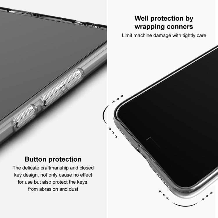 適用於小米 Mi 11 Ultra IMAK UX-5系列 透明防摔TPU保護軟殼