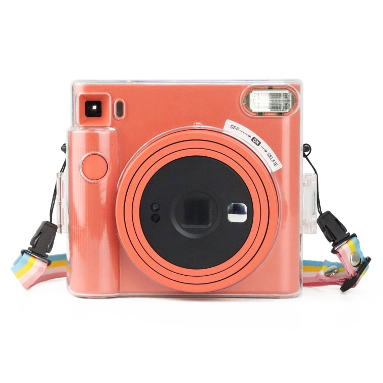 透明水晶相機包帶肩帶 適用於Fujifilm Instax Square SQ1