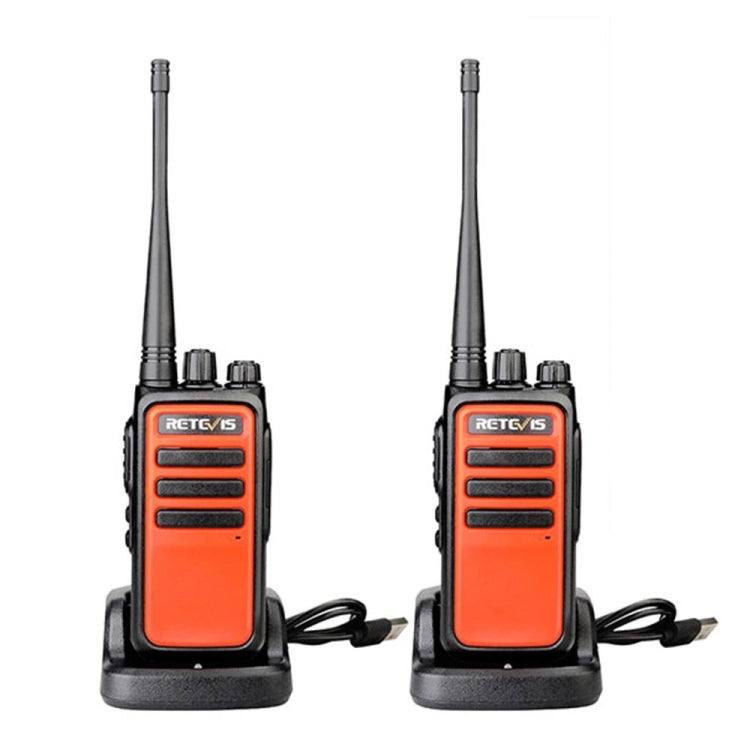 1對裝 RETEVIS RT666 PMR446 16頻道 免許可證雙向無線電手持對講機，歐規