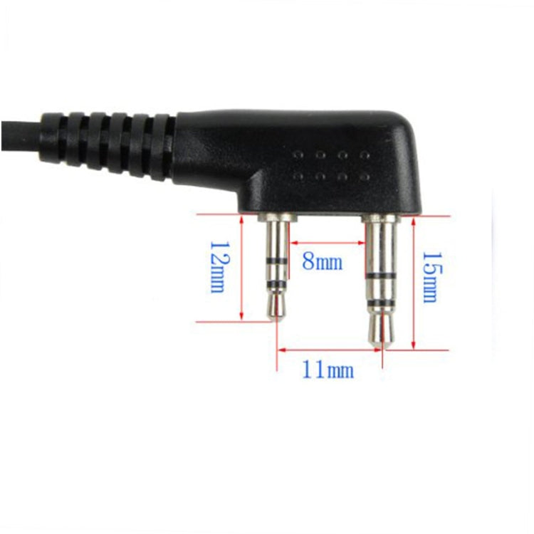 RETEVIS C9001 2針手持式PTT揚聲器麥克風