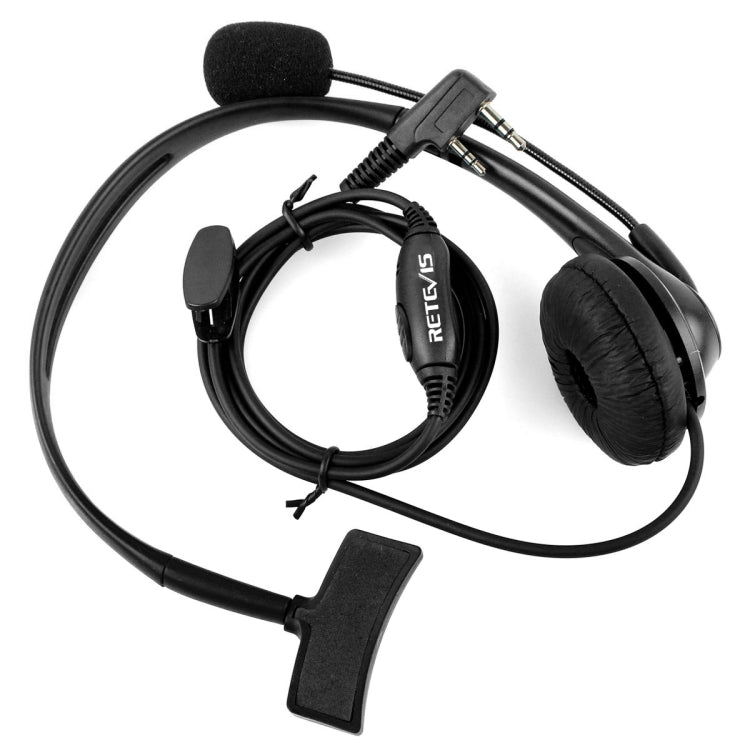 RETEVIS TK 2針PTT耳機麥克風 適用於H-777 / RT-5R / RT-5RV / RT-B6