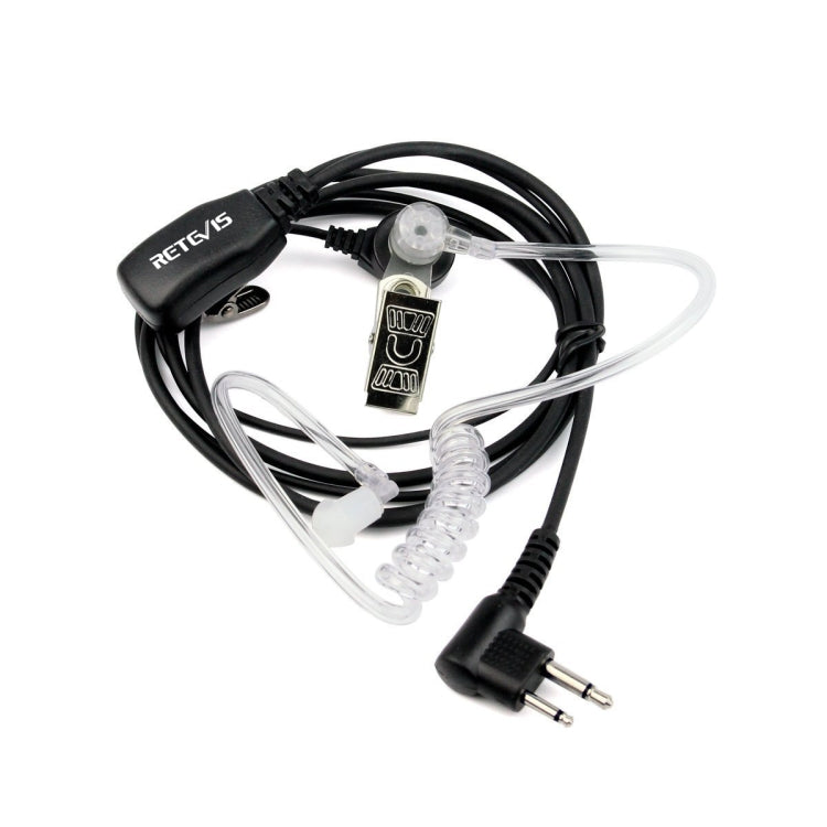 RETEVIS C9025 M 2 Pin PTT 空導降噪隱蔽聲管耳機
