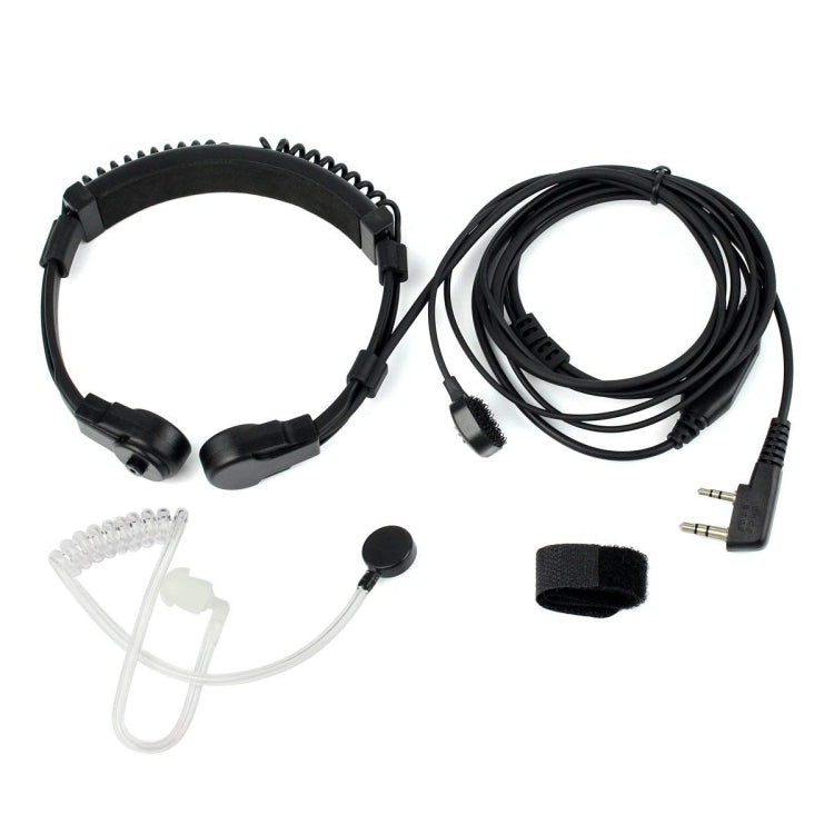 RETEVIS K-001 2 Pin 可伸縮喉控耳機麥克風 適用於H-777/RT-5R