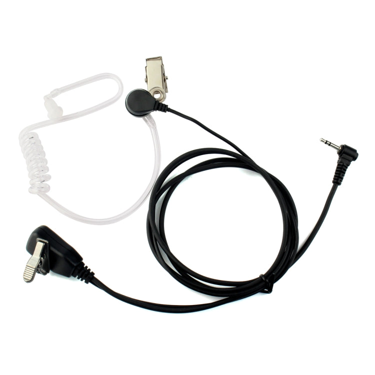 RETEVIS T-001 1 Pin PTT 空導降噪隱蔽聲管耳機 適用於摩托羅拉對講機 T6200C/T5800/7200/5720