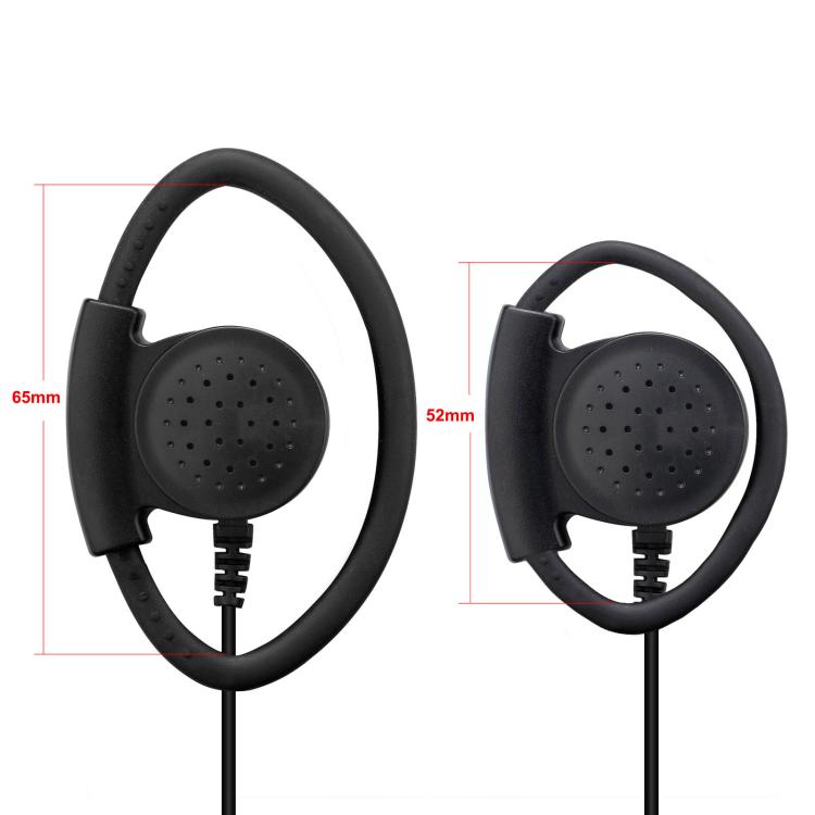 RETEVIS EEK012 可調輪廓大音量K頭雙針D型耳掛 適用於H-777/RT-5R/RT1/RT2/RT5 /888s/UV5R