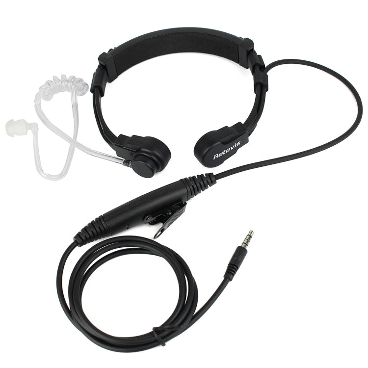 RETEVIS R-151 1 Pin 3.5mm接頭伸縮喉控耳機麥克風