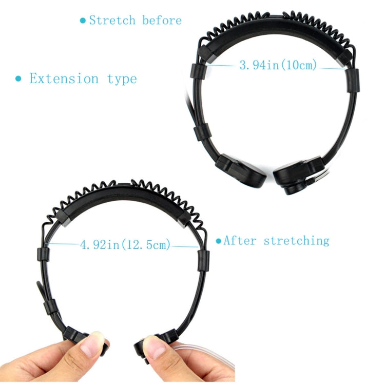 RETEVIS R-151 1 Pin 3.5mm接頭伸縮喉控耳機麥克風