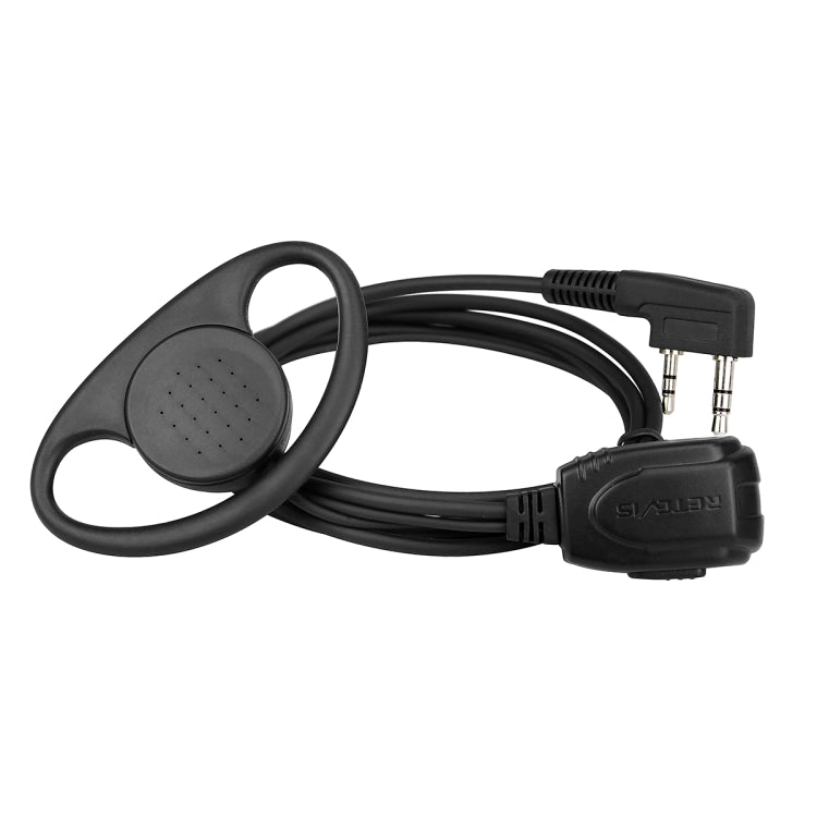 RETEVIS RE-3224 K雙針D掛耳機麥克風 適用於H777/RT21/RT22/RT24/RT1/ RT3/RT81