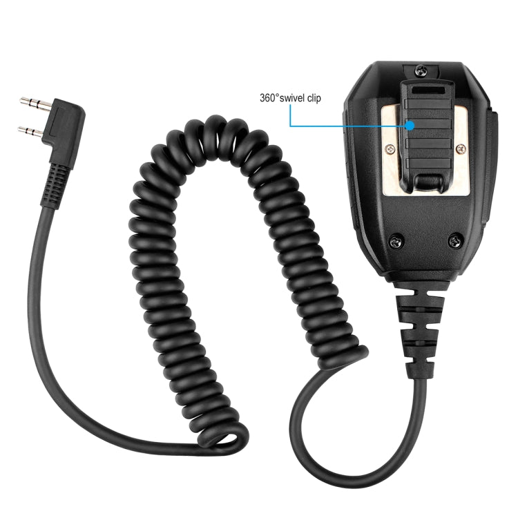 RETEVIS RS-113 建武雙針話咪揚聲器麥克風 適用於H777/UV5R/RT21/RT1/RT3