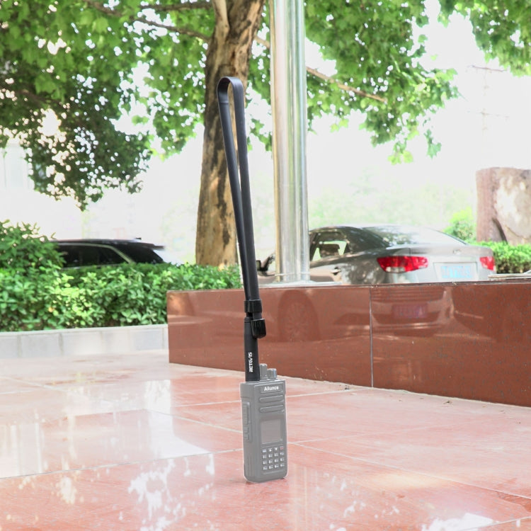 RETEVIS HA02 VHF&UHF SMA-F 可彎折雙段手持天線