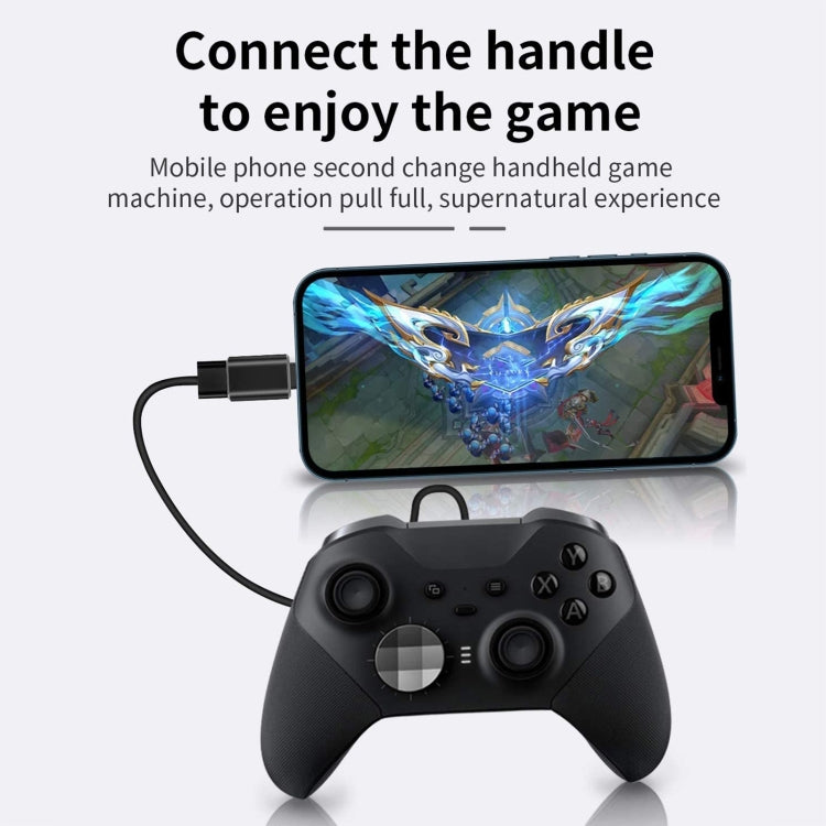 XQ-ZH001 USB母頭轉8 Pin公頭 OTG適配器