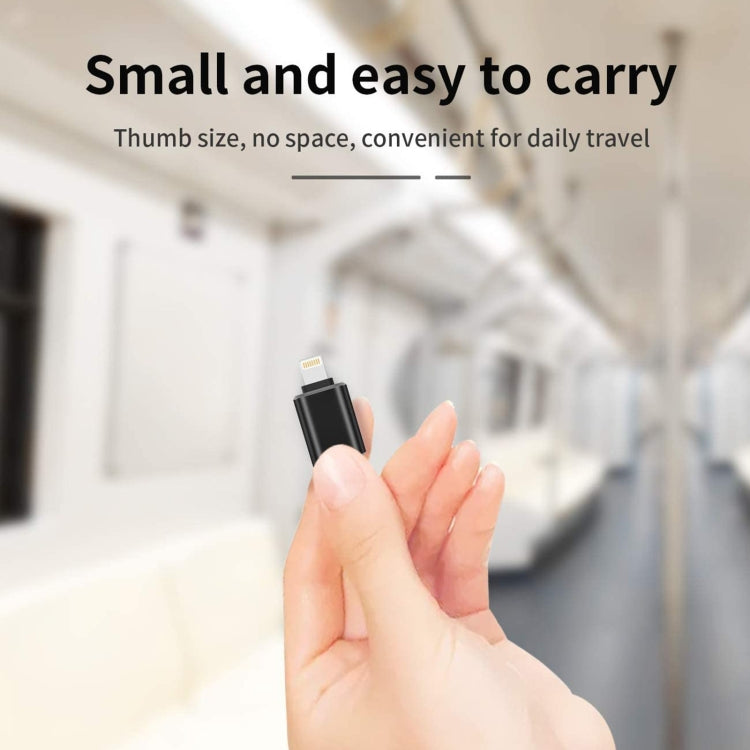 XQ-ZH001 USB母頭轉8 Pin公頭 OTG適配器