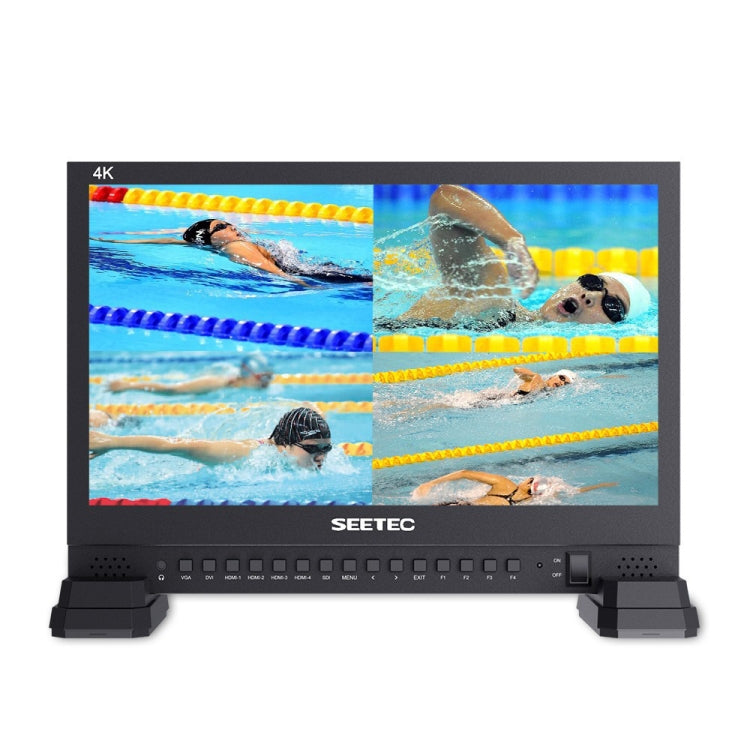 視瑞特 4K156-9HSD 3840x2160 15.6英寸IPS屏 HDMI 4K 高亮3G-SDI四畫面分割显示監視器