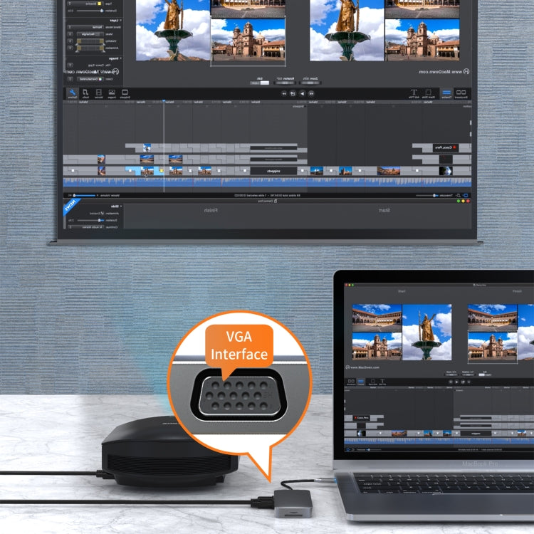 BL10V 10合一 Type-C轉RJ45+VGA+HDMI+3.5mm AUX+SD/TF卡槽+PD Type-C+USB3.0+2個USB 2.0接口 擴展塢集線器