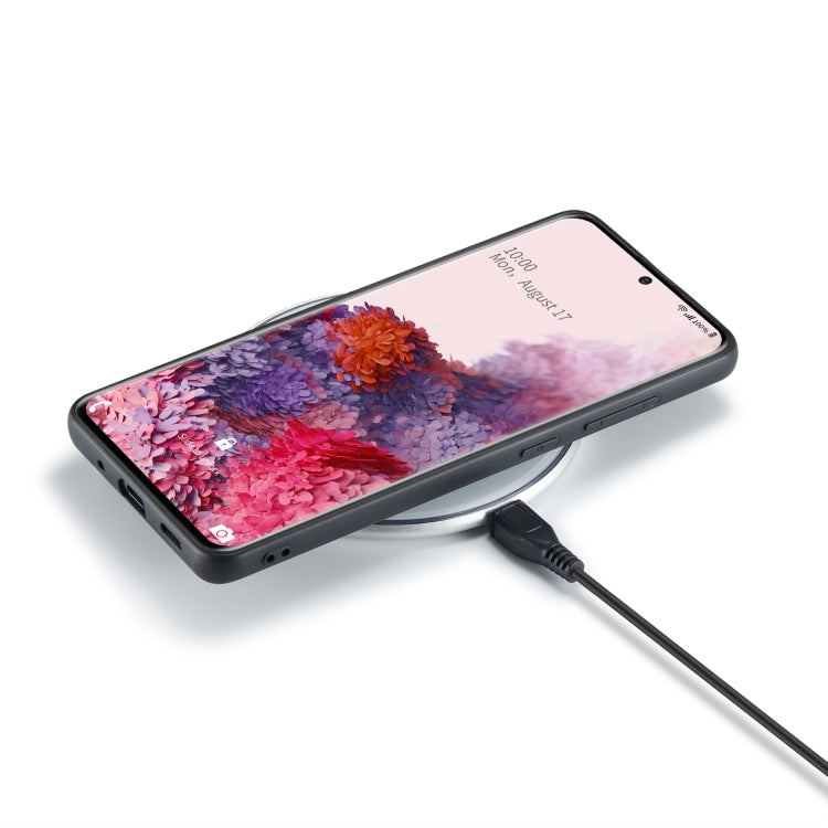 DG.MING M1系列 三折錢包+底殼 帶支架功能, For Samsung Galaxy A71, For Samsung Galaxy A51, For Samsung Galaxy S20