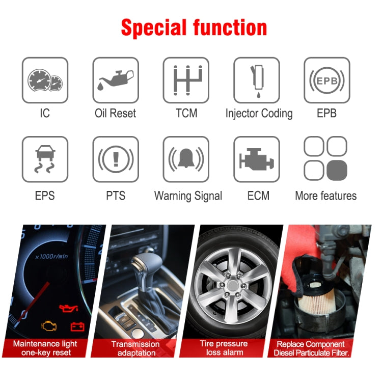 KONNWEI KW460 汽車2.8寸12V鉛酸電池檢測儀 故障診斷儀