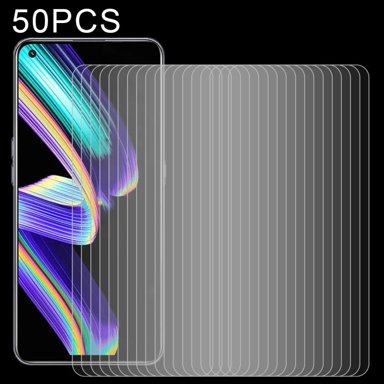 適用於OPPO Realme GT Neo / GT Neo Flash / GT Neo 2T 50個一賣 0.26mm 9H 2.5D 半屏鋼化玻璃保護膜