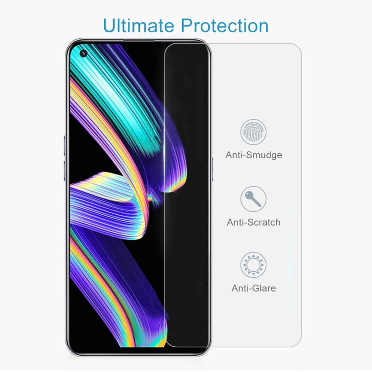 適用於OPPO Realme GT Neo / GT Neo Flash / GT Neo 2T 50個一賣 0.26mm 9H 2.5D 半屏鋼化玻璃保護膜