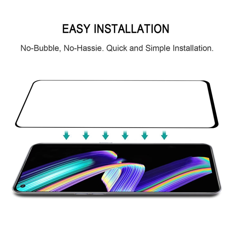 適用於OPPO Realme GT Neo / GT Neo Flash / GT Neo2T 25個一賣 絲印二強 全屏鋼化玻璃膜