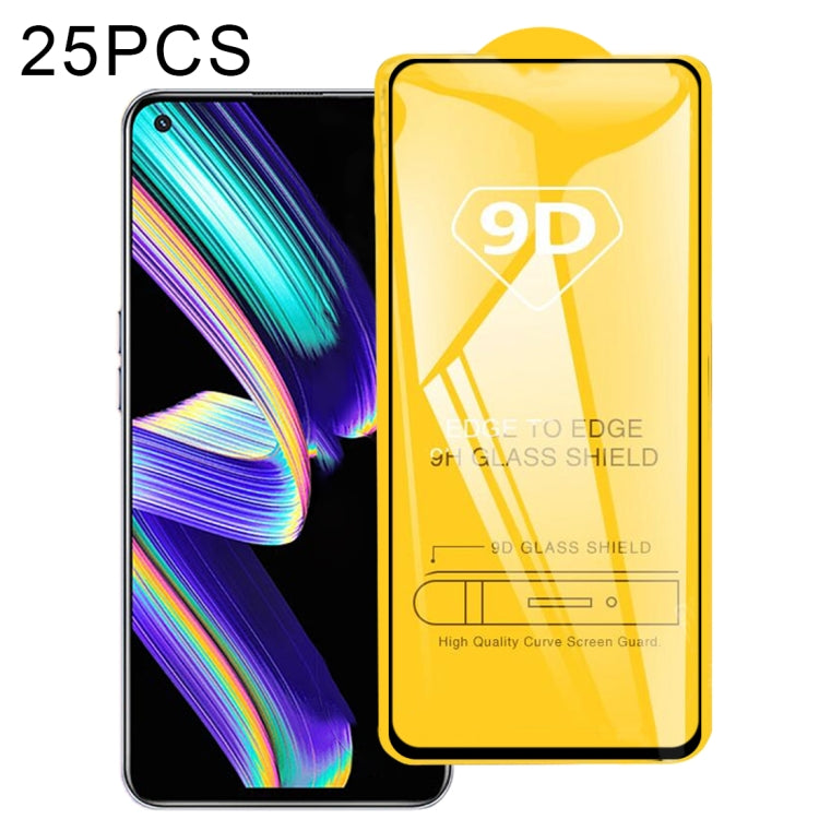 適用於OPPO Realme GT Neo / GT Neo Flash / GT Neo2T 25個一賣 9D 絲印二強 全屏鋼化玻璃膜