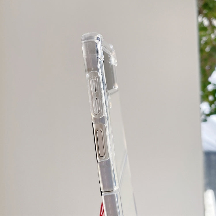 適用於三星 Galaxy Z Flip4 透明防摔TPU保護殼