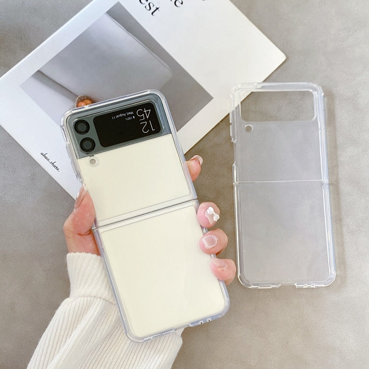 適用於三星 Galaxy Z Flip4 圓邊TPU摺疊手機殼