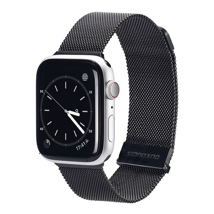 DUX DUCIS 米蘭款錶帶 適用於 Apple Watch Series, For Apple Watch Series 9&8&7 41mm / SE 3&SE 2&6&SE&5&4 40mm / 3&2&1 38mm, 8&7 45mm / SE 2&6&SE&5&4 44mm / 3&2&1 42mm, For Apple Watch Series 9&8&7 45mm / SE 3&SE 2&6&SE&5&4 44mm / 3&2&1 42mm