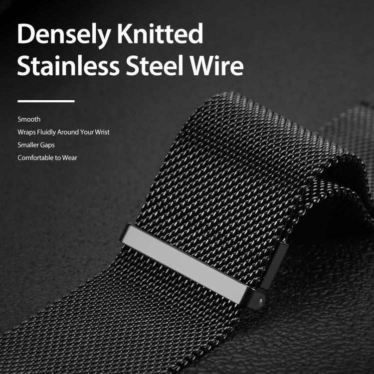 DUX DUCIS 米蘭款錶帶 適用於 Apple Watch Series, For Apple Watch Series 9&8&7 41mm / SE 3&SE 2&6&SE&5&4 40mm / 3&2&1 38mm, 8&7 45mm / SE 2&6&SE&5&4 44mm / 3&2&1 42mm, For Apple Watch Series 9&8&7 45mm / SE 3&SE 2&6&SE&5&4 44mm / 3&2&1 42mm                      ...