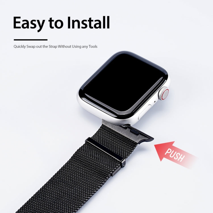 DUX DUCIS 米蘭款錶帶 適用於 Apple Watch Series, For Apple Watch Series 9&8&7 41mm / SE 3&SE 2&6&SE&5&4 40mm / 3&2&1 38mm, 8&7 45mm / SE 2&6&SE&5&4 44mm / 3&2&1 42mm, For Apple Watch Series 9&8&7 45mm / SE 3&SE 2&6&SE&5&4 44mm / 3&2&1 42mm                      ...