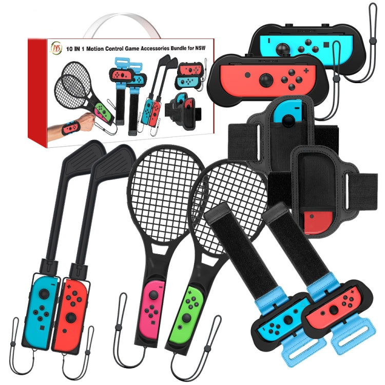 JYS JYS-NS215 10合1 體感運動配件套裝 適用於任天堂 Switch