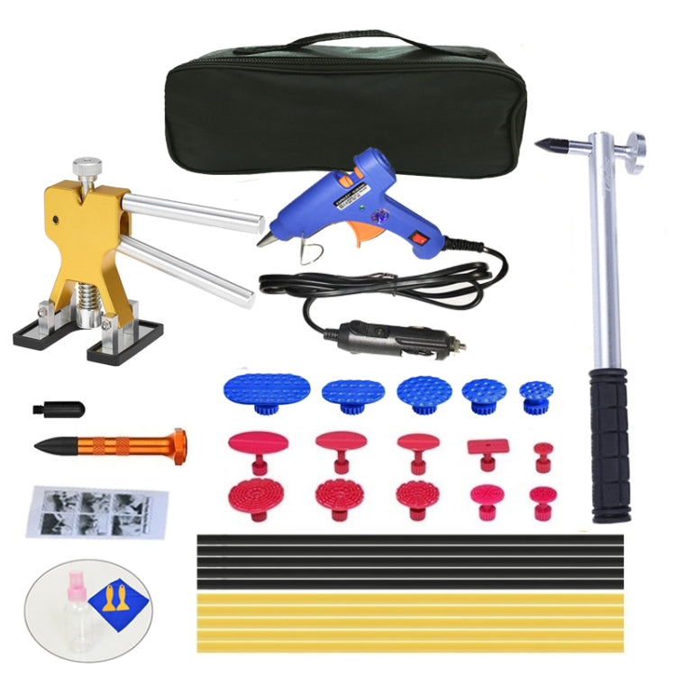 34件套 12V車載點煙器插頭汽車凹陷無痕修復工具