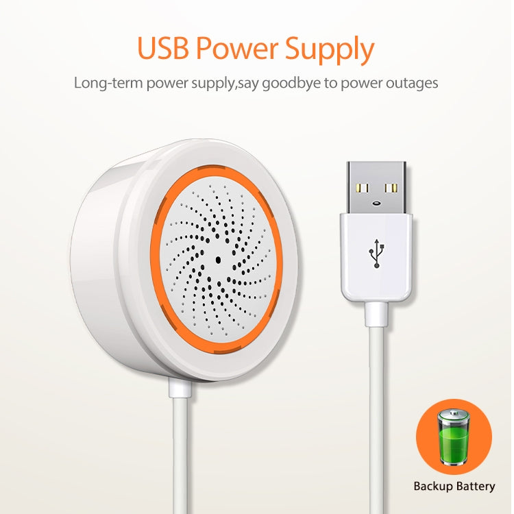 NEO NAS-AB02B ZigBee USB警報傳感器, 不帶電池