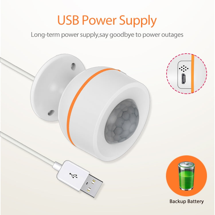 NEO NAS-PD07B ZigBee USB 紅外運動傳感器, 不帶電池