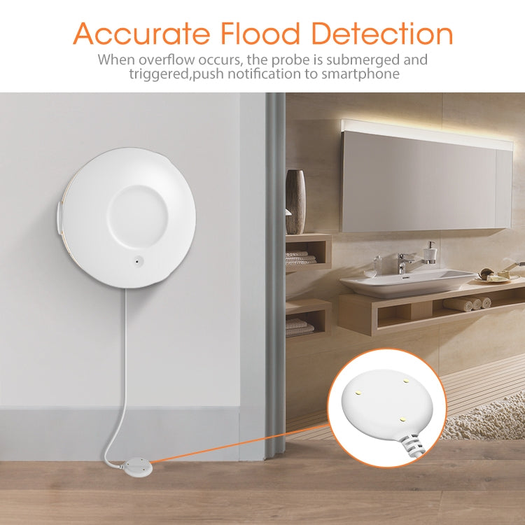NEO NAS-WS02B ZigBee 漏水傳感器, 不帶電池