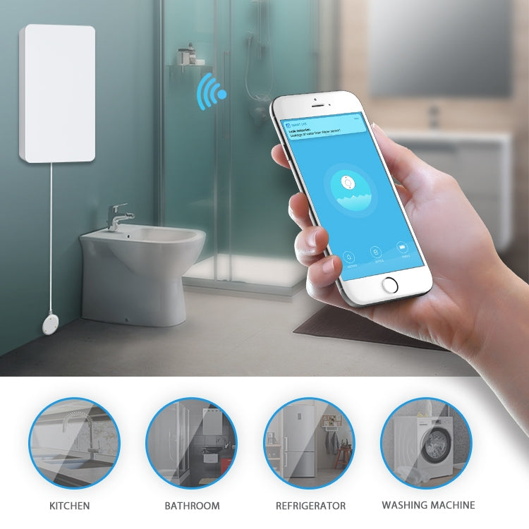 NEO NAS-WS05W WiFi 漏水傳感器, 不帶電池