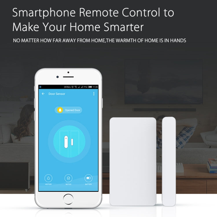 NEO NAS-DS05W WiFi門磁 門窗傳感器 , 不帶電池