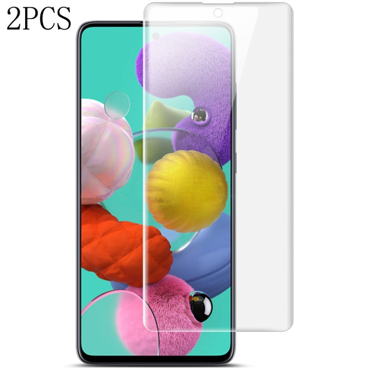 2片裝 適用於三星 Galaxy A51 艾美克 水凝盾3代 曲面全屏保護軟膜水凝膜