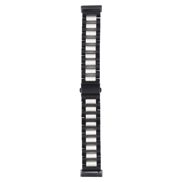 適用於Fitbit Versa 4/Sense 2/Versa 3/Sense 三珠不銹鋼錶帶