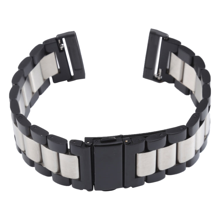 適用於Fitbit Versa 4/Sense 2/Versa 3/Sense 三珠不銹鋼錶帶