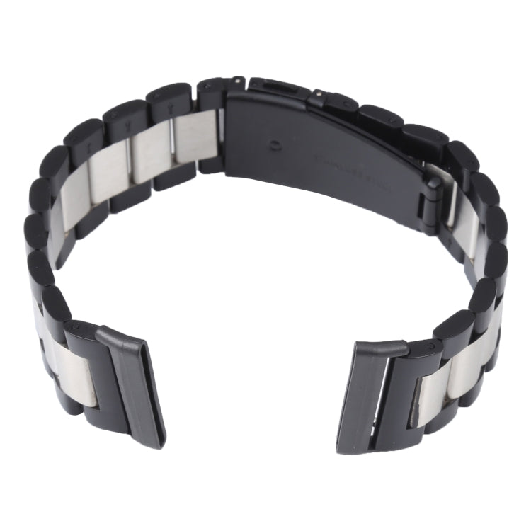 適用於Fitbit Versa 4/Sense 2/Versa 3/Sense 三珠不銹鋼錶帶