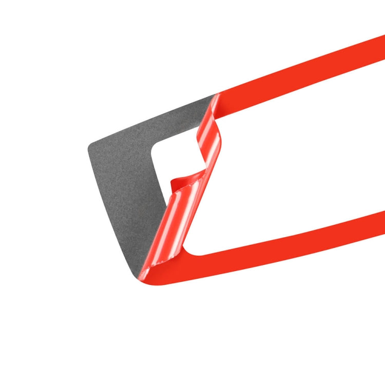 適用於保時捷帕拉梅拉 2010-2016 汽車碳纖維後排閱讀燈裝飾貼紙 左右駕