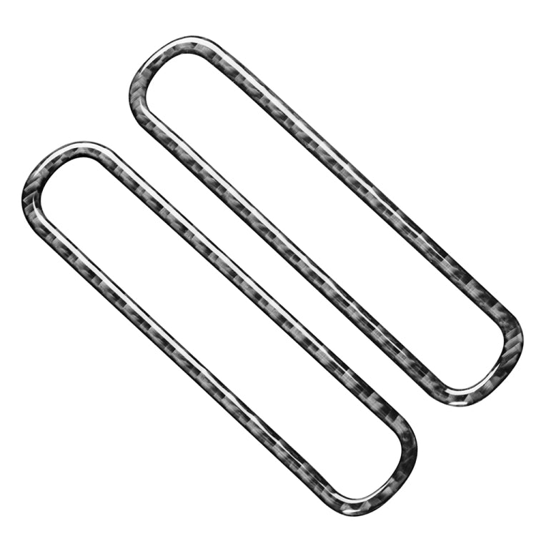 適用於保時捷帕拉梅拉 2010-2016 汽車碳纖維B柱出風口裝飾貼紙 左右駕