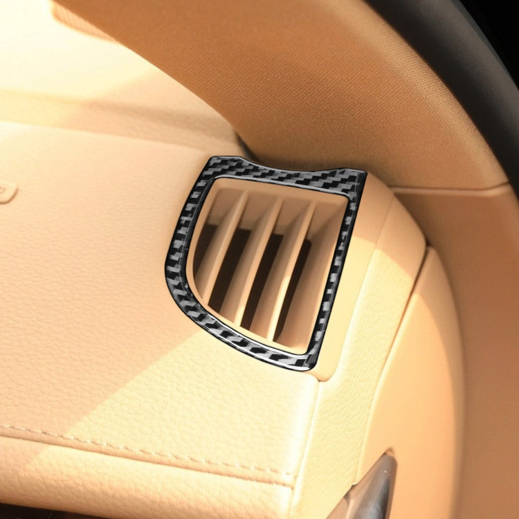 適用於保時捷帕拉梅拉 2010-2016 汽車碳纖維儀錶台出風口裝飾貼紙 左右駕