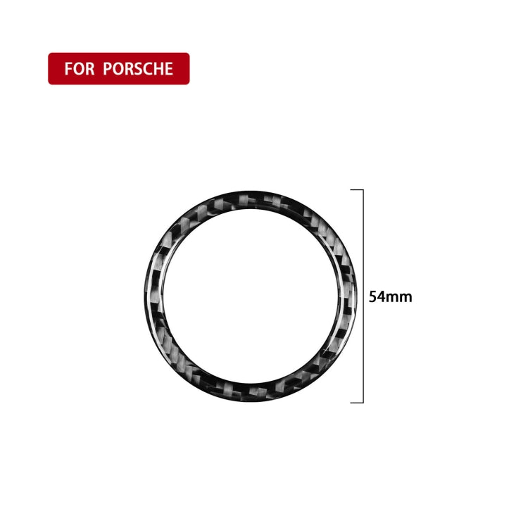 適用於保時捷帕拉梅拉 2010-2016 汽車碳纖維車速表裝飾貼紙 左右駕