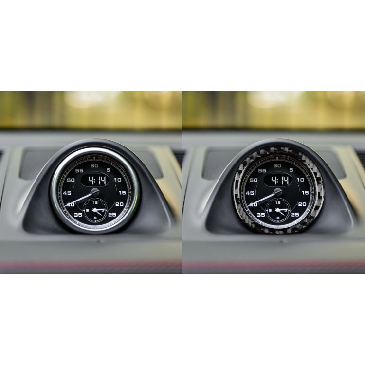 適用於保時捷帕拉梅拉 2010-2016 汽車碳纖維車速表裝飾貼紙 左右駕
