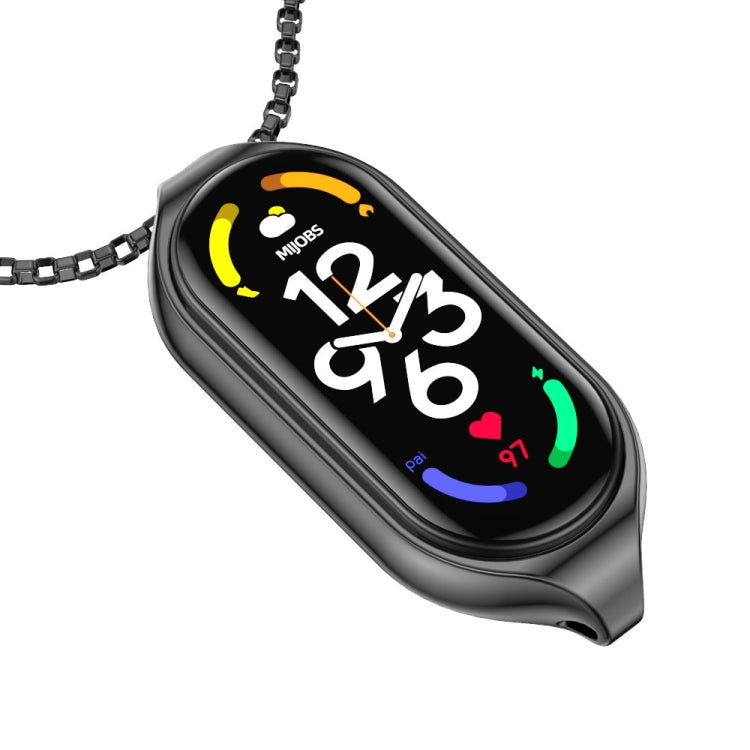 適用於小米手環7 / 7 NFC 米布斯 金屬吊墜不銹鋼項鏈