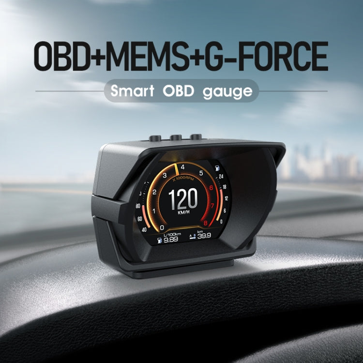A450 OGM 汽車2.8英寸OBDII+ MEMS + GPS抬頭儀系統