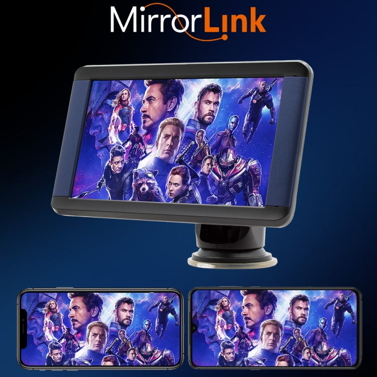 B300C 7寸車載MP5播放器 Carplay手機互聯台式显示器