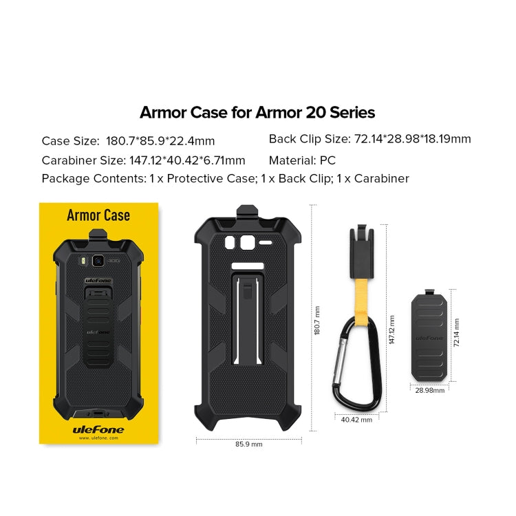 適用於Ulefone Armor 20WT Ulefone 背夾手機保護殼