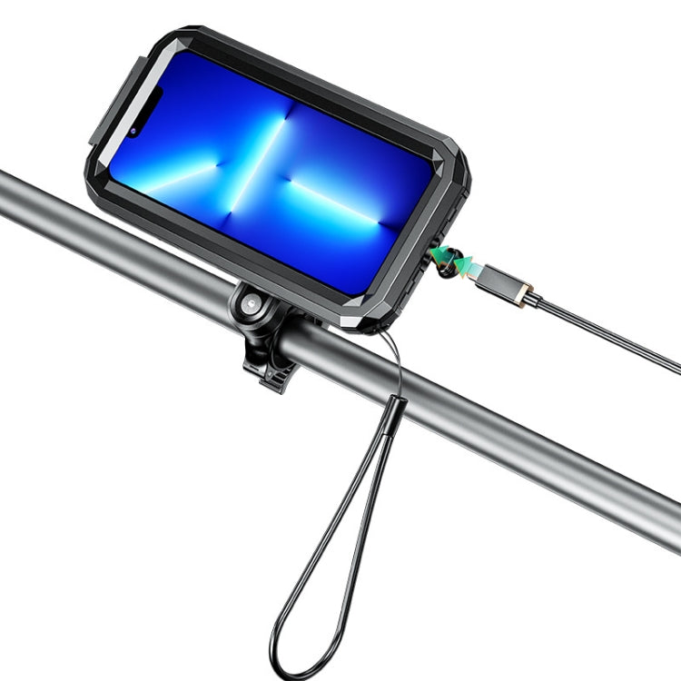 M18S-QD 摩托車/自行車防水快拆手機支架